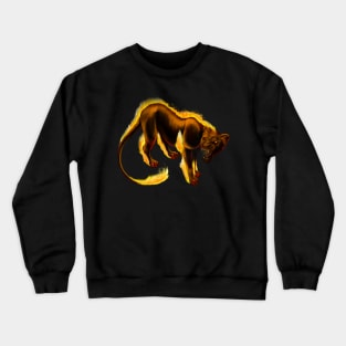 Fire Lioness Crewneck Sweatshirt